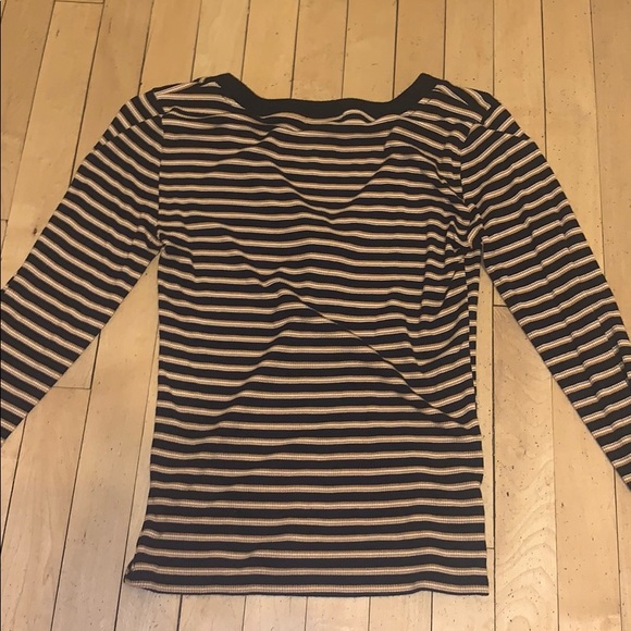 Forever 21 Striped Button Down Shirt - Picture 7 of 7